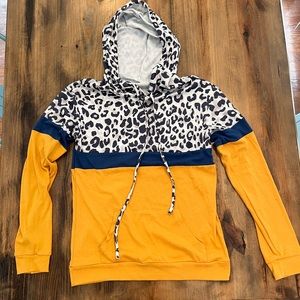 Leopard hoodie
